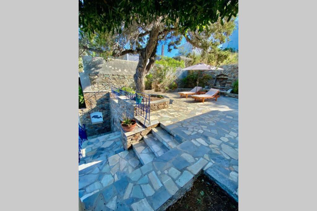 Πέτρινη Αυλή, Αρμενιστης Ικαρια Villa Armenistis  Bagian luar foto