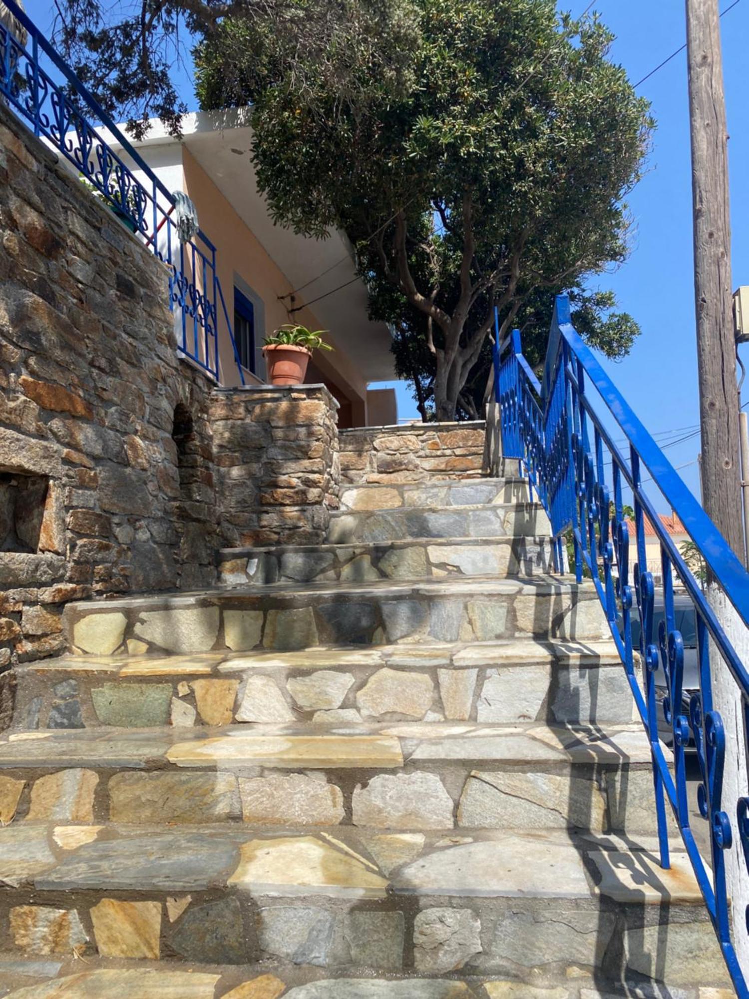 Πέτρινη Αυλή, Αρμενιστης Ικαρια Villa Armenistis  Bagian luar foto